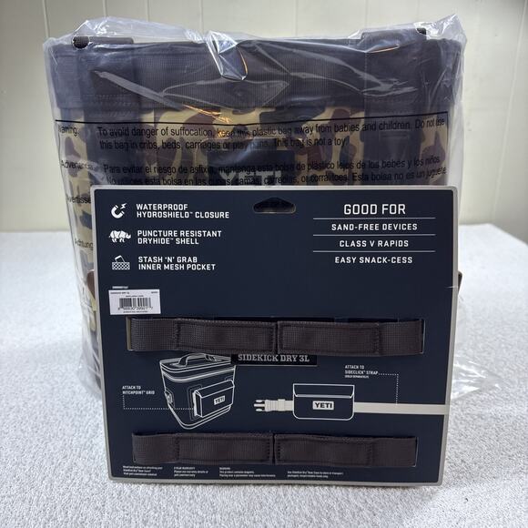 YETI CAMINO 20 WetLANDS CAMO / SIDEKICK DRY 3L NWT! - Picture 5 of 5